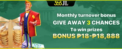 VIP Monthly Turnover Bonus promotion banner