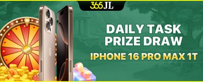 Daily Task iPhone 16 Giveaway promotion banner